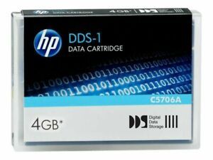 C5706A - HP 2GB 4GB With 2 1 Compression DDS-1 90m Tape Cassette