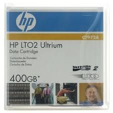 C7972AC - HP 200GB Native / 400GB Compressed LTO-2 Ultrium Data Cartridge