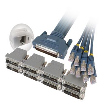 Cisco serial RS-232 cable-10 ft