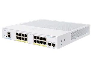 Cisco CBS250-16P-2G network switch Managed L2/L3 Gigabit Ethernet (10/100/1000) Silver