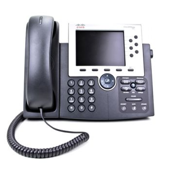 Cisco Unified IP Phone 7965G-VoIP phone-SCCP, SIP-silver, dark gray