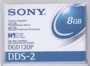 Sony DGD120P DDS-2 4GB/8GB Backup Tape