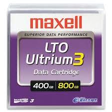 Maxell 183900 LTO 3 Tape Cartridge