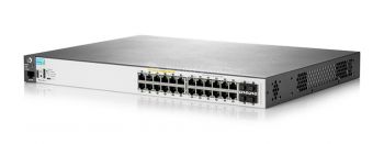HP 24 Ports - Manageable - 24 x POE+ - 4 x Expansion Slots - 10/100 