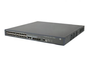 Hewlett Packard Enterprise 3600-24-PoE+ v2 EI Managed L3 Fast Ethernet (10/100) Power over Ethernet (PoE) Black