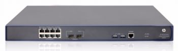 Hewlett Packard Enterprise 830 8-port PoE+ Unified Wired-WLAN Managed L3 Gigabit Ethernet (10/100/1000) Black 1U Power over Ethernet (PoE)