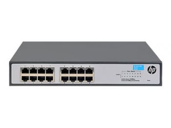 HPE 1420-16G - switch - 16 ports - unmanaged - desktop, rack-mountable, wall-mountable 
