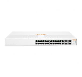 Hewlett Packard Enterprise Aruba Instant On 1930 Managed L2+ Gigabit Ethernet  Power over Ethernet (PoE) 1U White