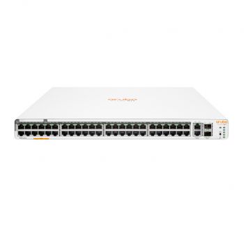 Hewlett Packard Enterprise company Aruba Instant On 1960 48G 40p Class4 8p Class6 PoE 2XGT 2SFP+ 600W Managed L2+ Gigabit Ethernet (10/100/1000) Power over Ethernet (PoE) 1U White