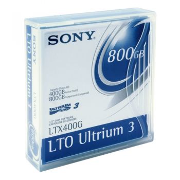 Sony LTX400GWW LTO3 Backup Tape Cartridge (400GB/800GB)