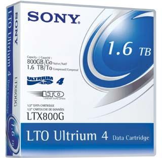 Sony LTO Ultrium 4 Tape Cartridge 
