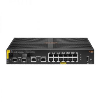Aruba 6000 12G Class4 PoE 2G/2SFP 139W Managed L3 Gigabit Ethernet (10/100/1000) Power over Ethernet (PoE) 1U