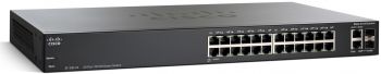 Cisco Small Business SF200-24FP Managed L2 Fast Ethernet (10/100) Black 1U Power over Ethernet (PoE)
