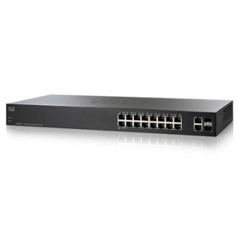 Cisco Small Business SF300-24PP-K9-EU Managed L2 Fast Ethernet (10/100) Power over Ethernet (PoE) Black network switch