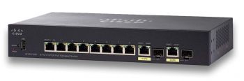 Cisco Small Business SF352-08P Managed L2/L3 Fast Ethernet (10/100) Black 1U Power over Ethernet (PoE)