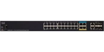 Cisco Small Business SG350X-24PD Managed L2/L3 Gigabit Ethernet (10/100/1000) Black 1U Power over Ethernet (PoE)