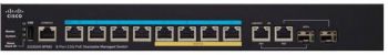 Cisco Small Business SG350X-8PMD Managed L2/L3 Gigabit Ethernet (10/100/1000) Black 1U Power over Ethernet (PoE)
