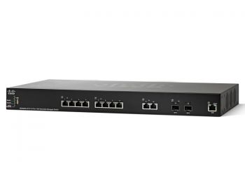 Cisco SG350XG-2F10 Managed L3 10G Ethernet (100/1000/10000) Black 1U