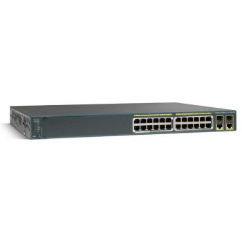 Cisco Catalyst WS-C2960-24PC-L Switch 24 Ports Managed Rack Mountable