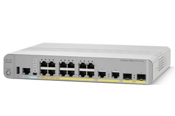 Cisco WS-C3560CX-8PT-S Managed Gigabit Ethernet (10/100/1000) Power over Ethernet (PoE) White network switch