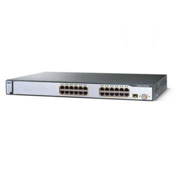 Cisco Catalyst 3750-24TS-E - switch - 24 ports - Managed - rack-mountable