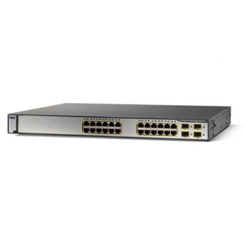 Cisco Catalyst 3750G-24PS-S - switch - 24 ports - Managed - rack-mountable
