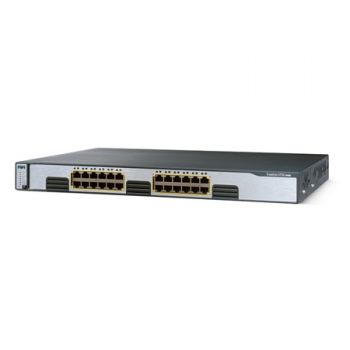 Cisco Catalyst 3750 EMI - switch - 24 ports - Managed - rack-mountable