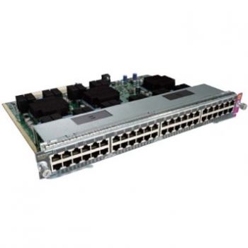 Cisco Line Card E-Series - switch - 48 ports - plug-in module